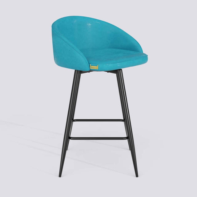 Rota Bar Stool In Powder Coated Metal Base | 632