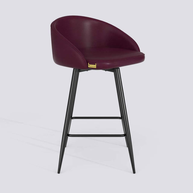 Rota Bar Stool In Powder Coated Metal Base | 632