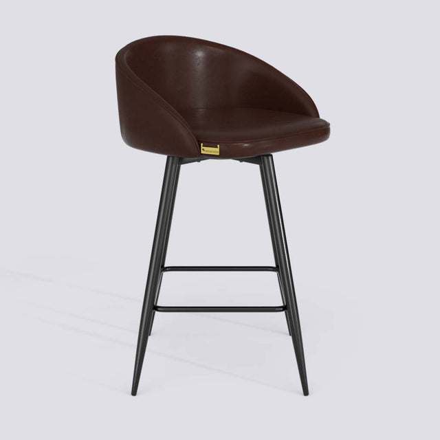 Rota Bar Stool In Powder Coated Metal Base | 632
