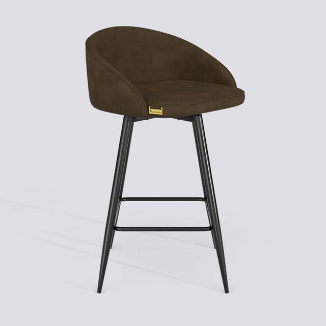 Rota Bar Stool In Powder Coated Metal Base | 632