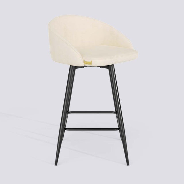 Rota Bar Stool In Powder Coated Metal Base | 632