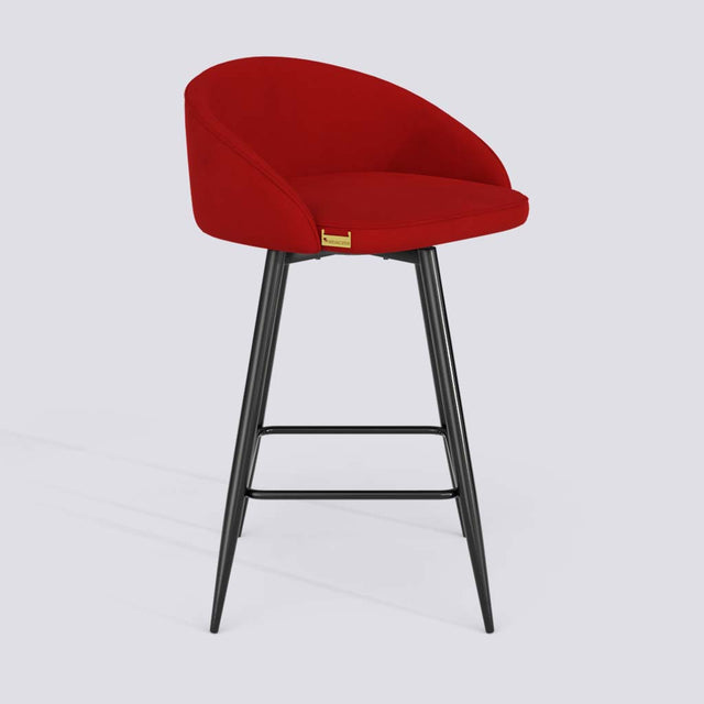 Rota Bar Stool In Powder Coated Metal Base | 632