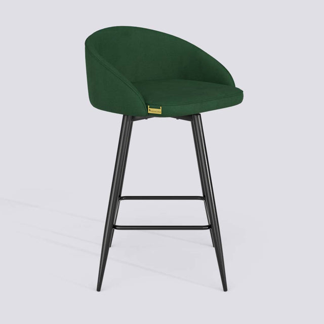 Rota Bar Stool In Powder Coated Metal Base | 632