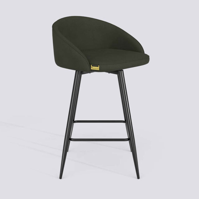 Rota Bar Stool In Powder Coated Metal Base | 632