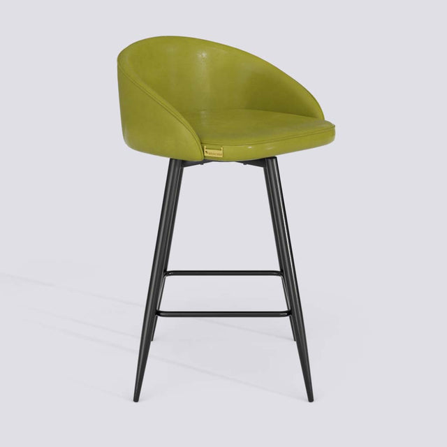 Rota Bar Stool In Powder Coated Metal Base | 632