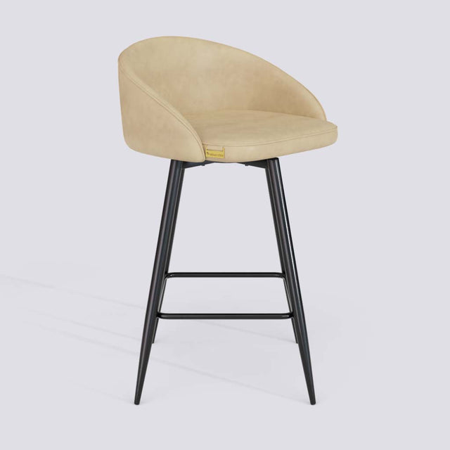 Rota Bar Stool In Powder Coated Metal Base | 632