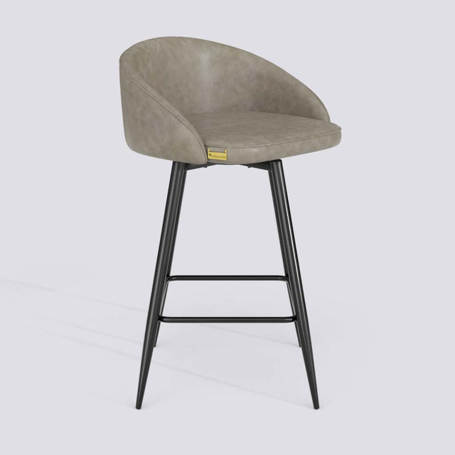 Rota Bar Stool In Powder Coated Metal Base | 632