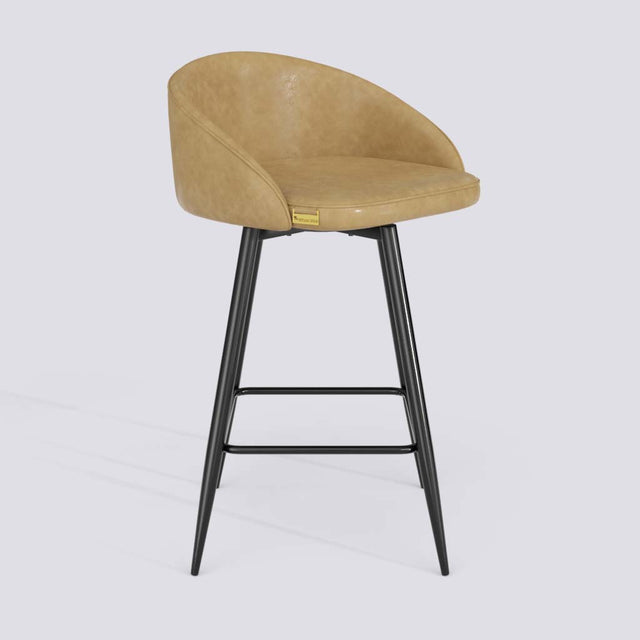 Rota Bar Stool In Powder Coated Metal Base | 632