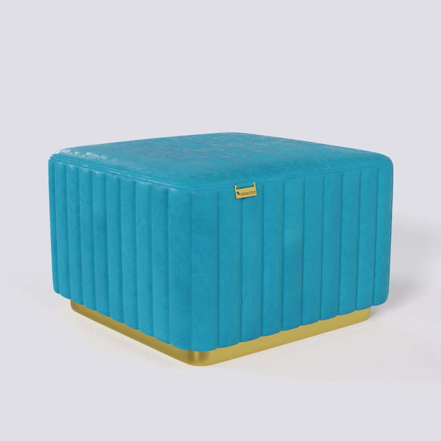 Gold Pouffe