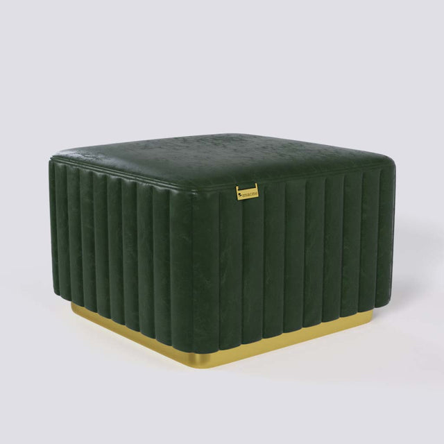 Gold Pouffe