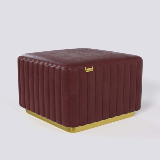 Gold Pouffe