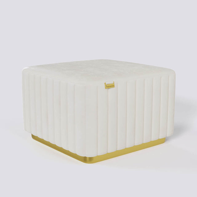 Gold Pouffe