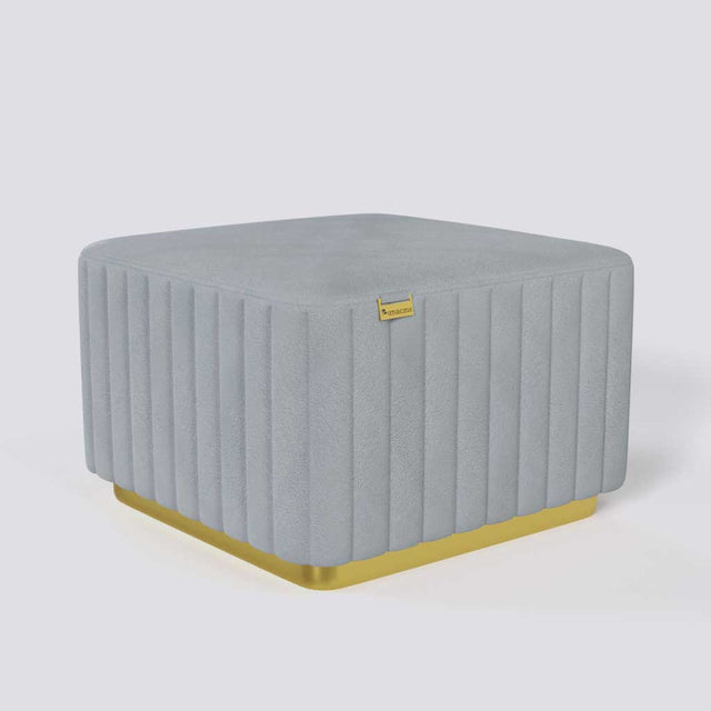 Gold Pouffe