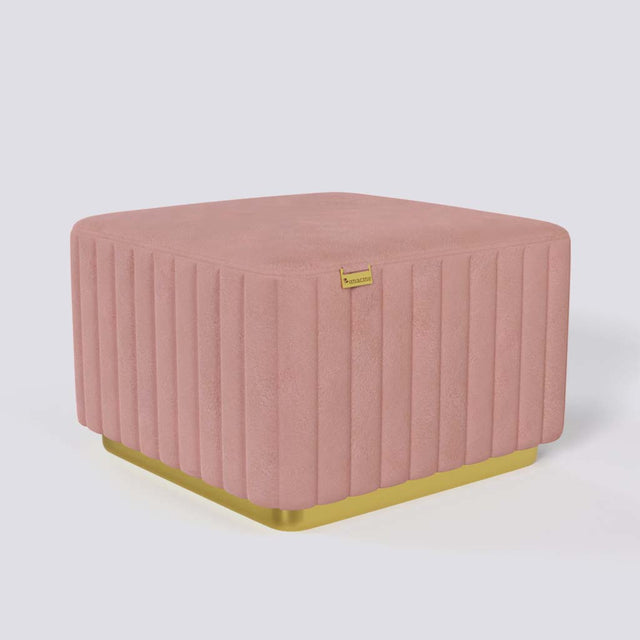 Gold Pouffe