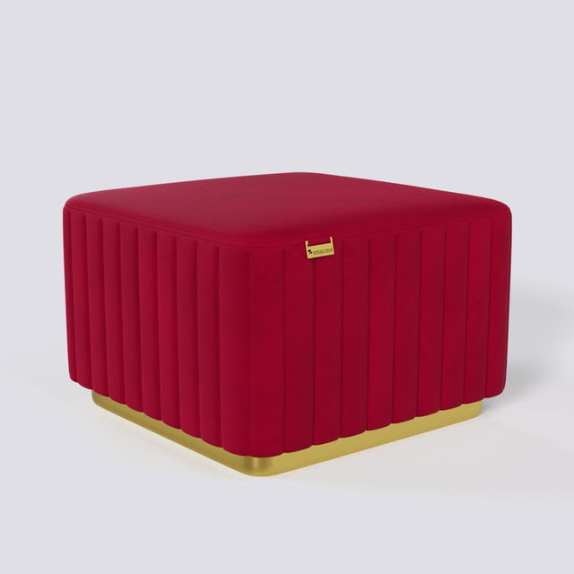 Gold Pouffe