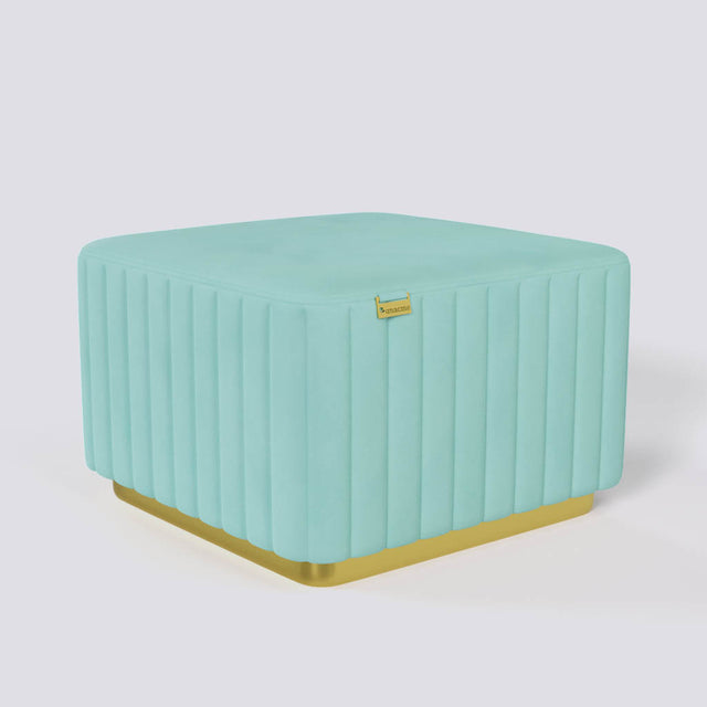 Gold Pouffe