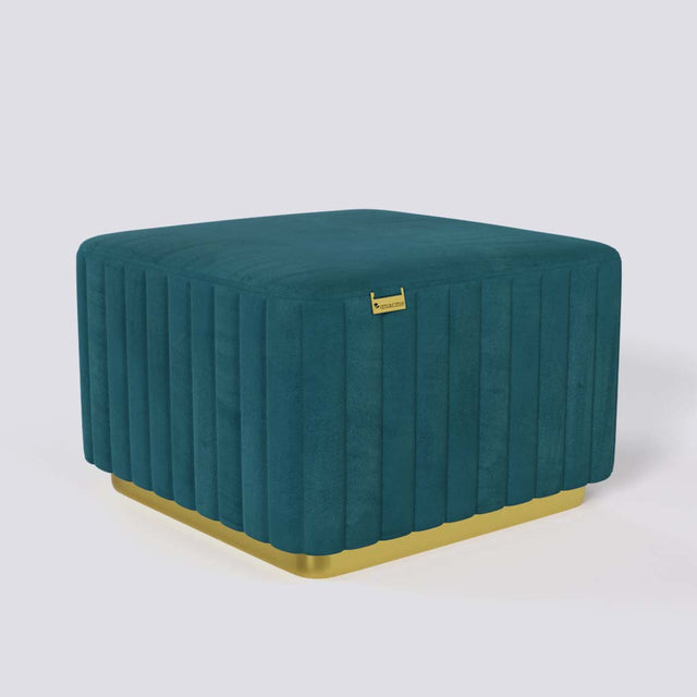 Gold Pouffe