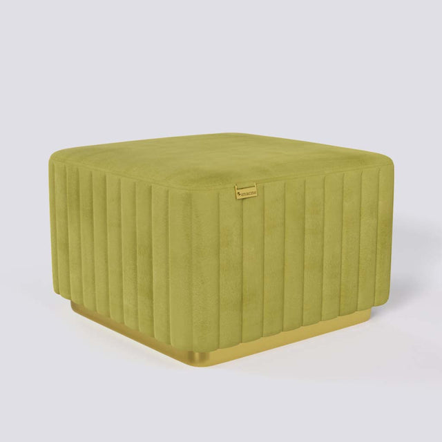 Gold Pouffe