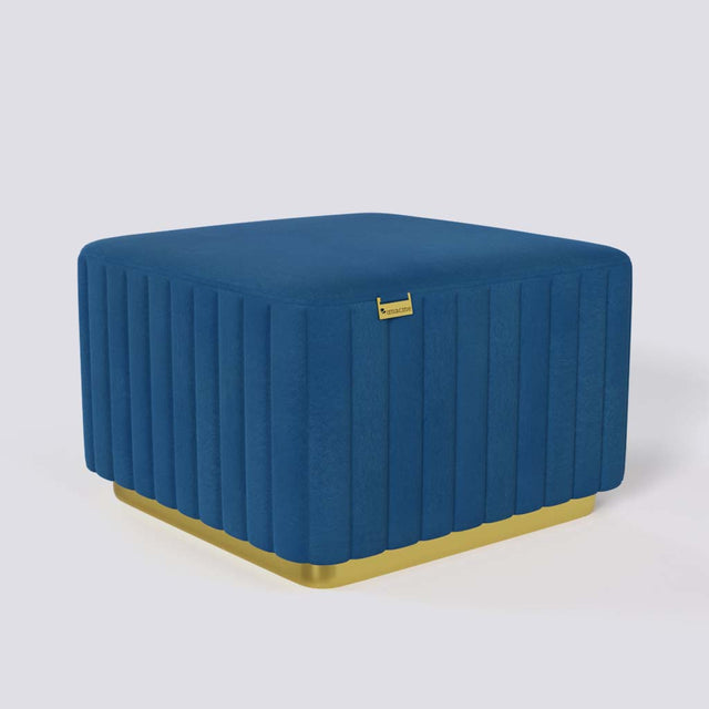 Gold Pouffe