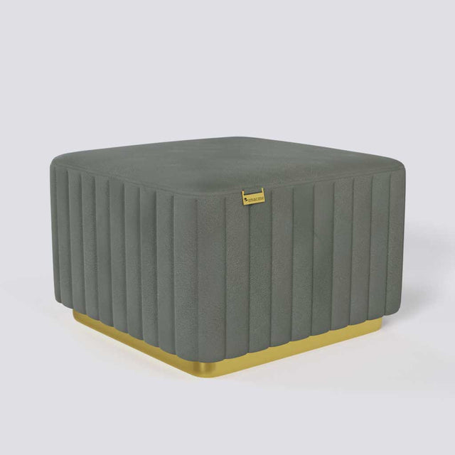 Gold Pouffe