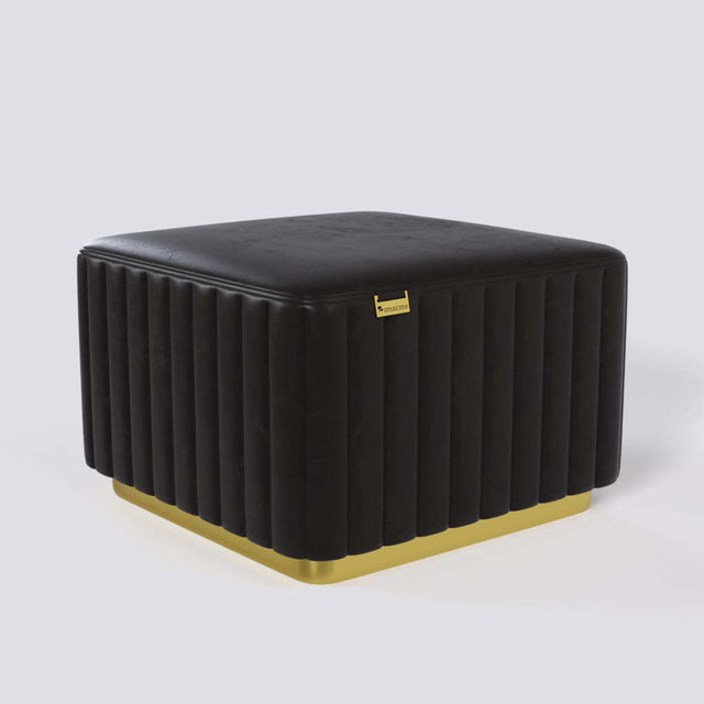 Gold Pouffe