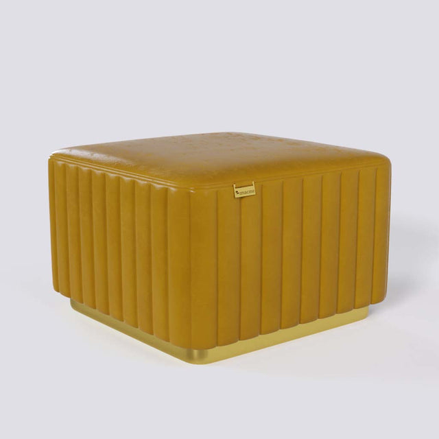 Gold Pouffe