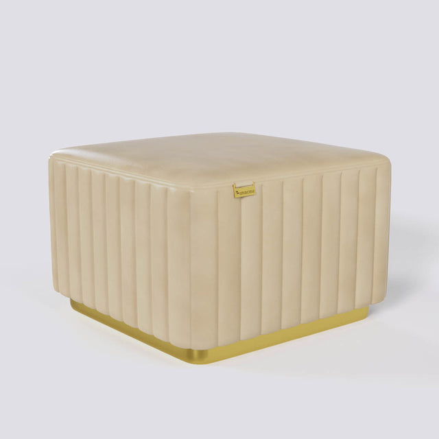 Gold Pouffe