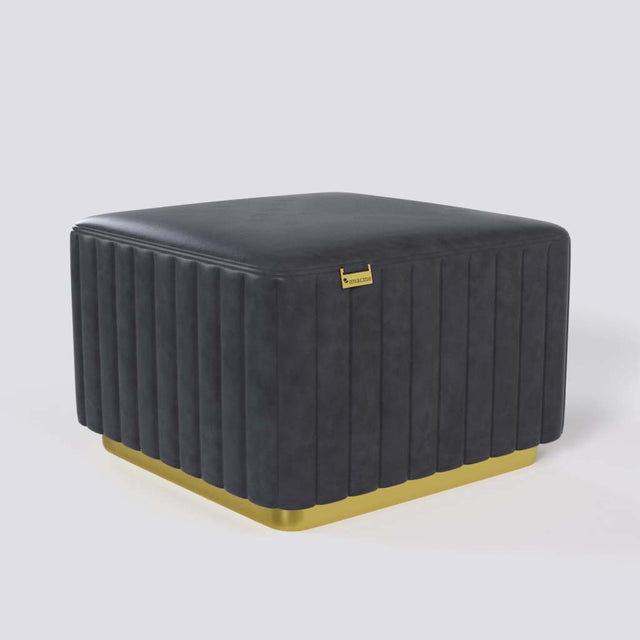 Gold Pouffe