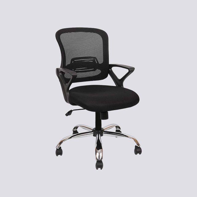 Mid Back Ergonomic Net Revolving Chair 1211