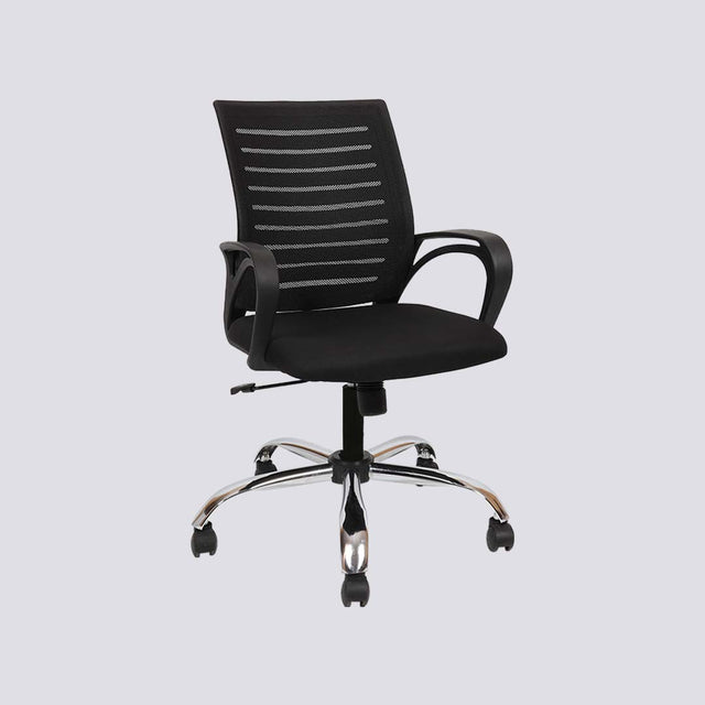 Mid Back Ergonomic Net Revolving Chair 1203