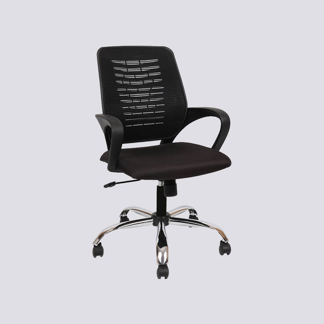 Mid Back Ergonomic Net Revolving Chair 1207