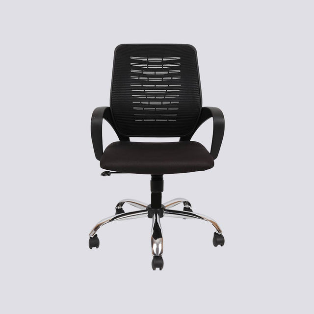Mid Back Ergonomic Net Revolving Chair 1207