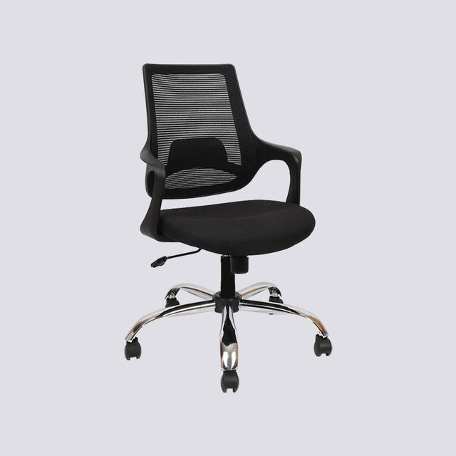 Mid Back Ergonomic Net Revolving Chair 1209