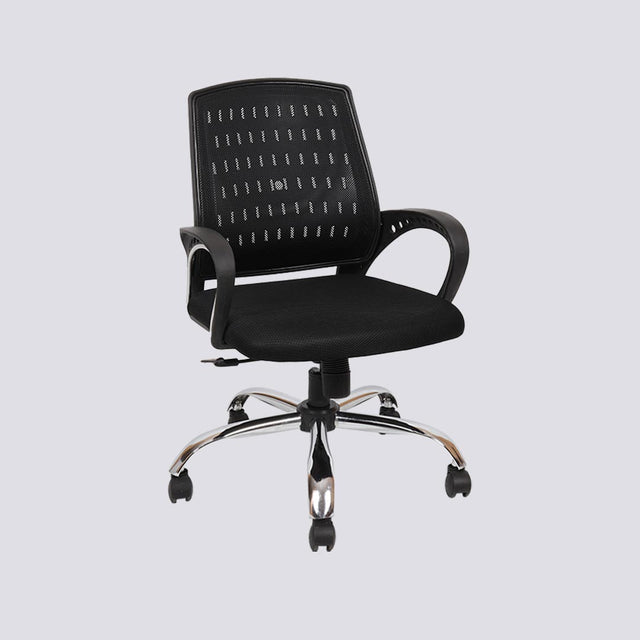 Mid Back Ergonomic Net Revolving Chair 1217