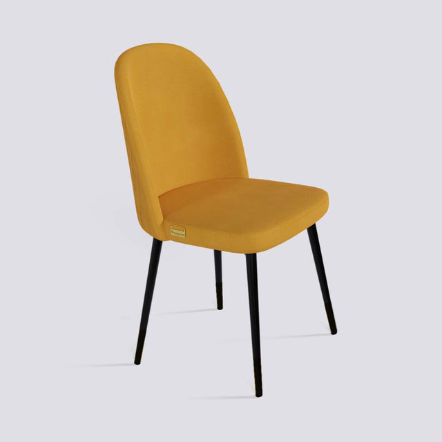 Fuze Dining Chair In Powder Coated Metal Base | 495