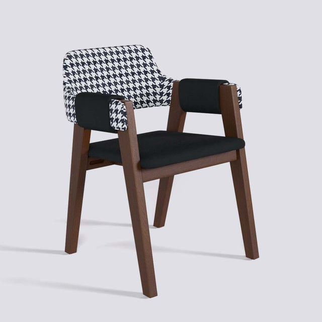 Swaddle Lounge Chair in Wooden Base (Printed) | 1935