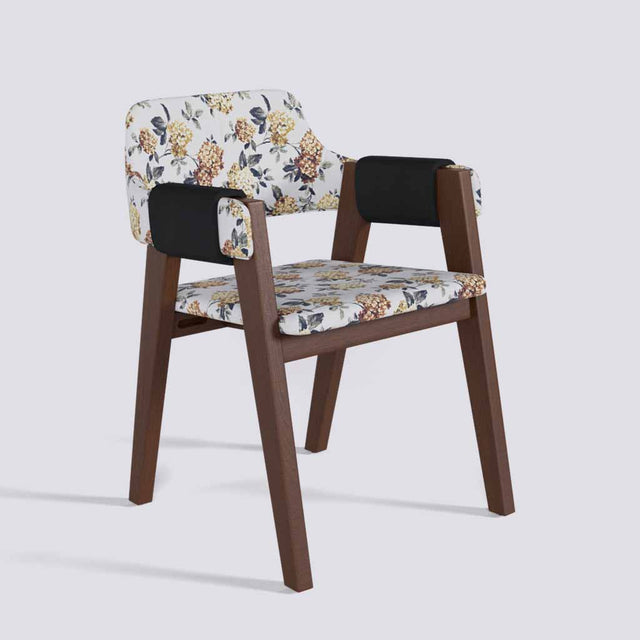 Swaddle Lounge Chair in Wooden Base (Printed) | 1935