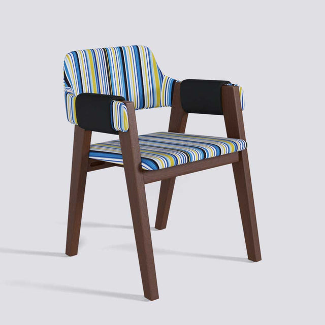 Swaddle Lounge Chair in Wooden Base (Printed) | 1935