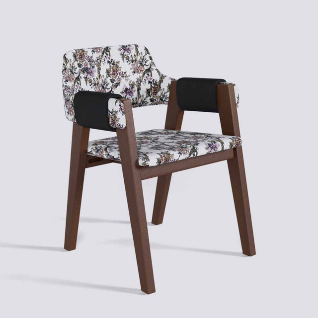 Swaddle Lounge Chair in Wooden Base (Printed) | 1935
