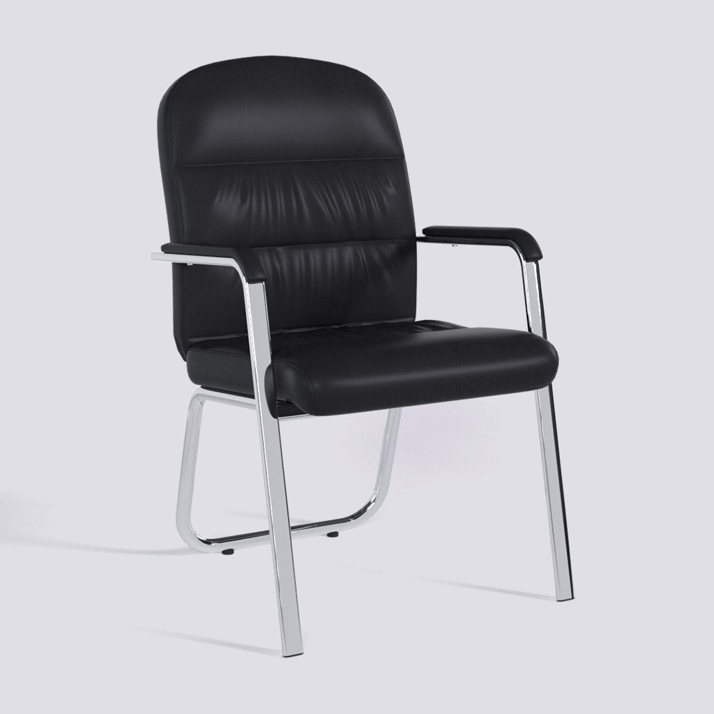 Fixbox Chair Buy Mid Back Office Fix Chair 372 In Metal Frame | Omacme Furniture