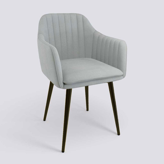 Streak Lounge Chair In Powder Coated Metal Base | 1919