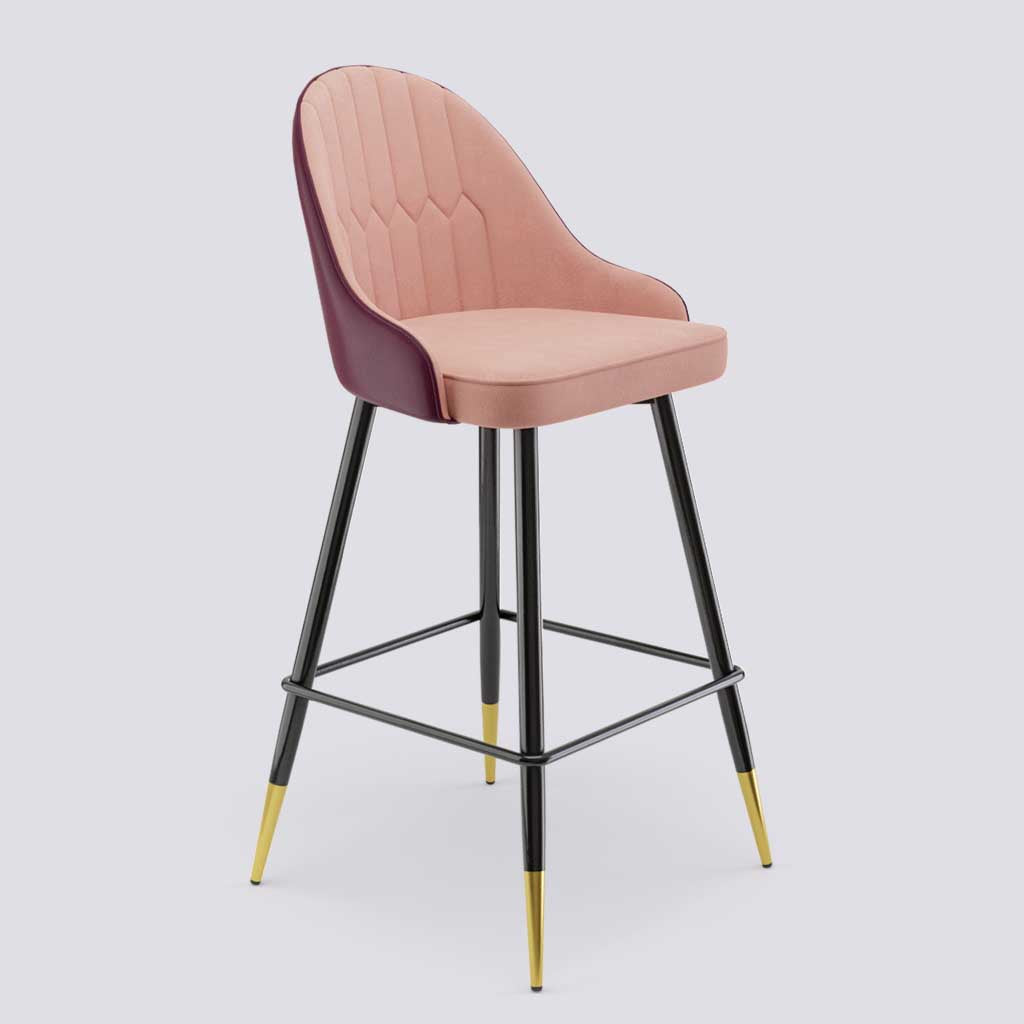 Rose gold discount metal bar stools