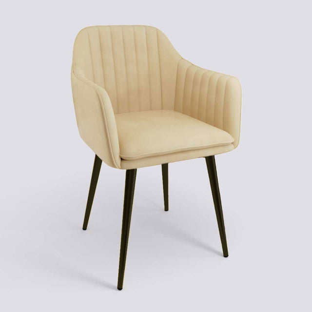 Streak Lounge Chair In Powder Coated Metal Base | 1919