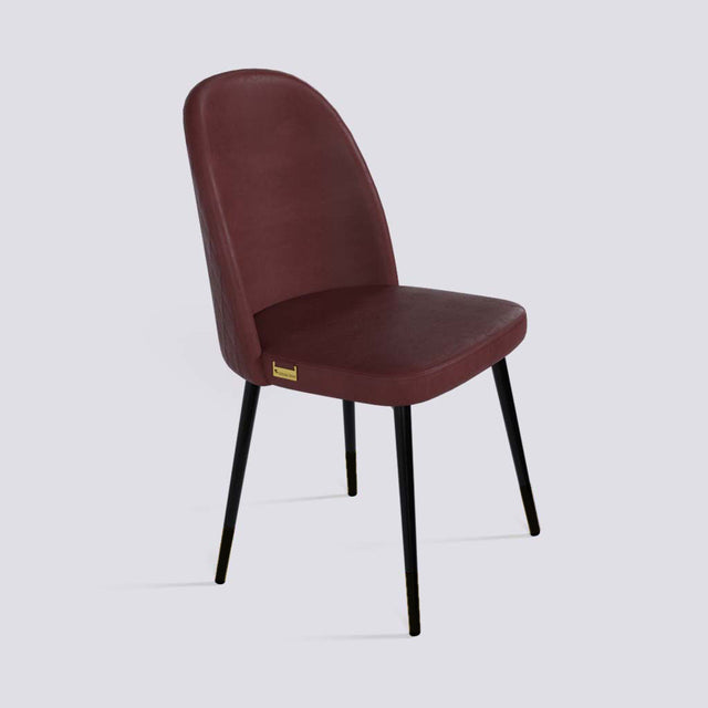 Fuze Dining Chair In Powder Coated Metal Base | 495