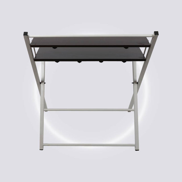 Belle Folding Table in Black & White