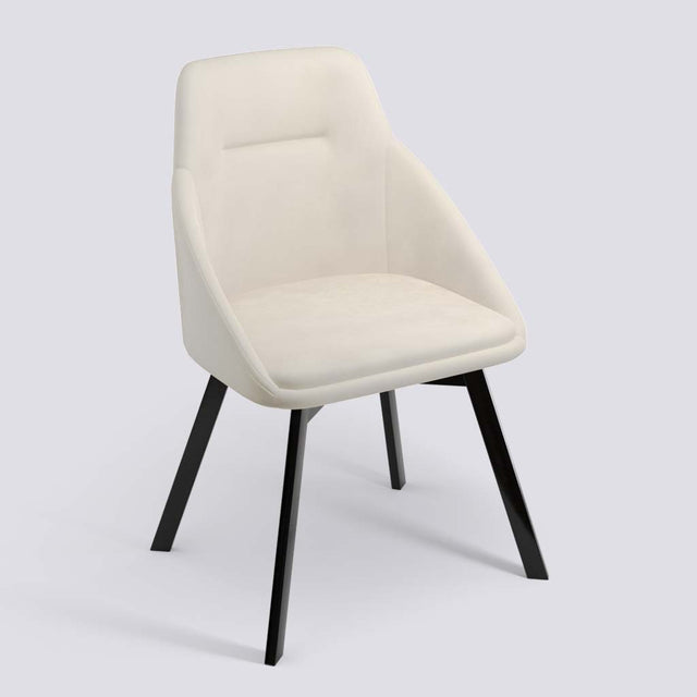 Spin Lounge/Study Chair With 360° rotating In Powder Coated Metal Base | 1925