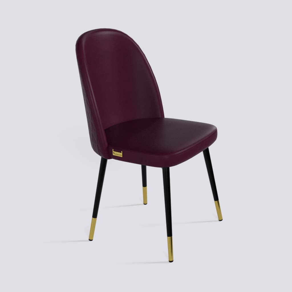 Purple deals metal chair