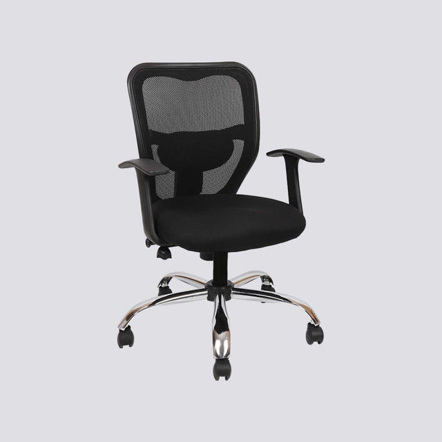 Mid Back Ergonomic Net Revolving Chair 1204
