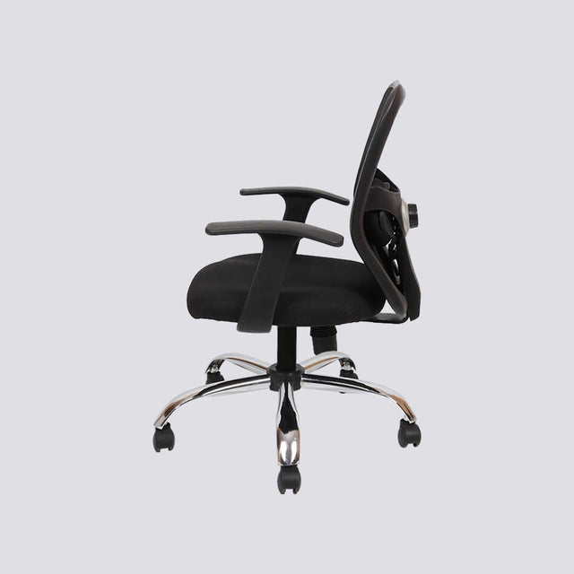 Mid Back Ergonomic Net Revolving Chair 1204