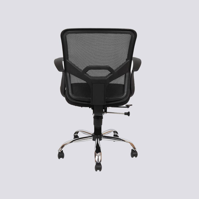 Mid Back Ergonomic Net Revolving Chair 1208